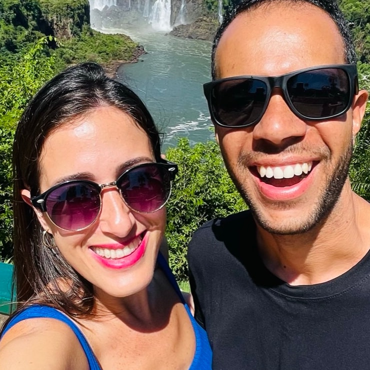 Monique e Robson, do @nozviajando