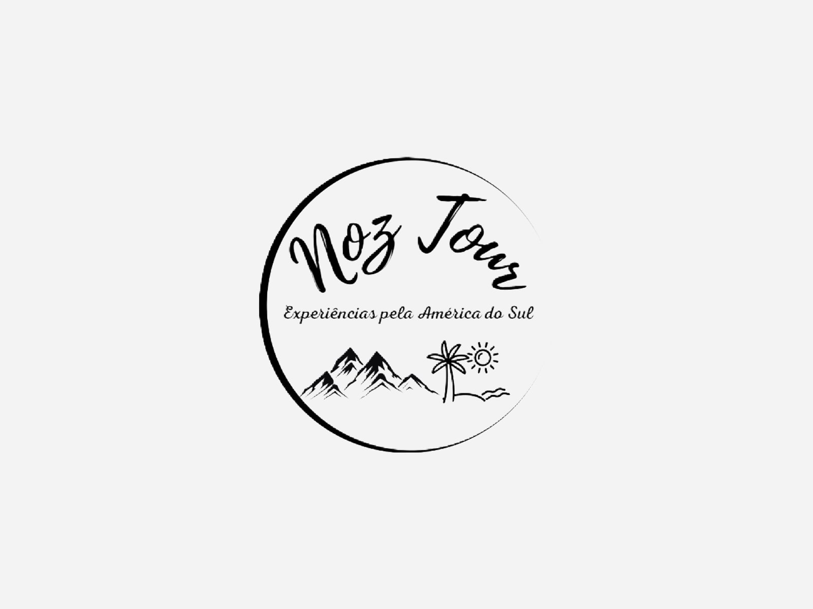 Logo da Noz Tour, experiências pela América do Sul