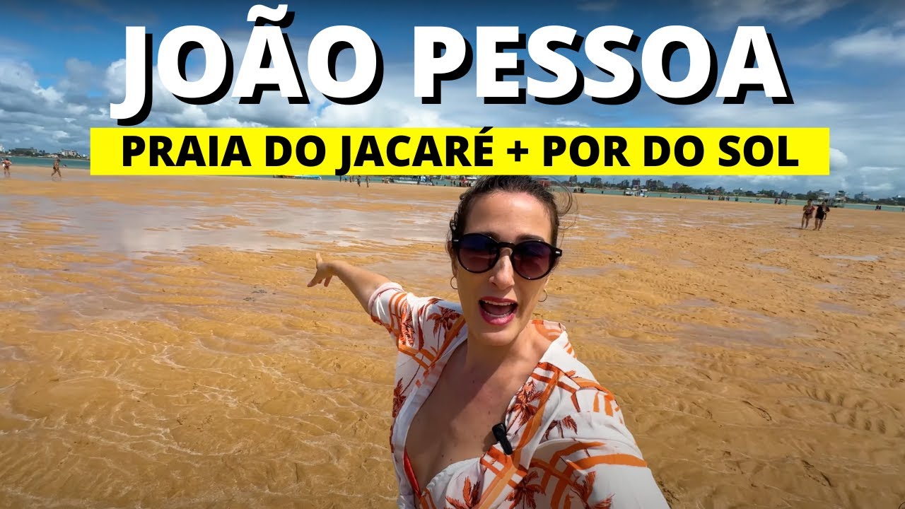 Vídeo do litoral norte de João Pessoa, com a Ilha Vermelha e a Praia do Jacaré