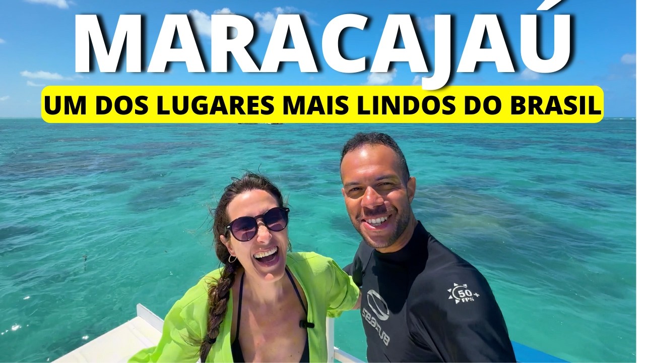 Vídeo das piscinas naturais de Maracajaú, perto de Natal
