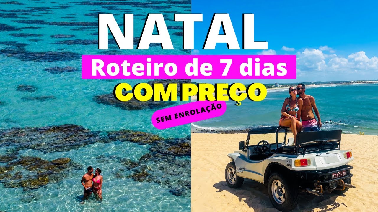 Vídeo sobre o que fazer em Natal, com roteiro de 7 dias e os melhores passeios