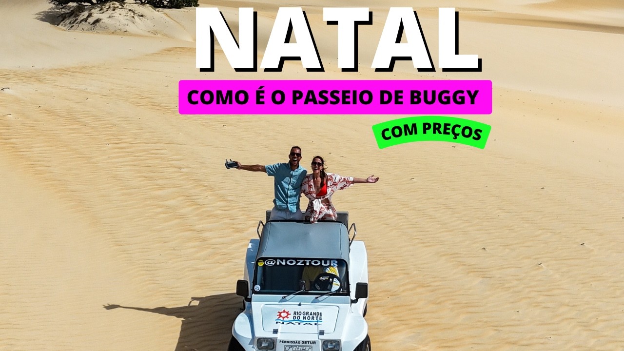 Vídeo do passeio de buggy em Natal