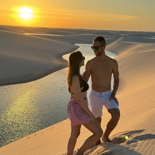 Lagoa Bonita - Saindo de Barreirinhas 1