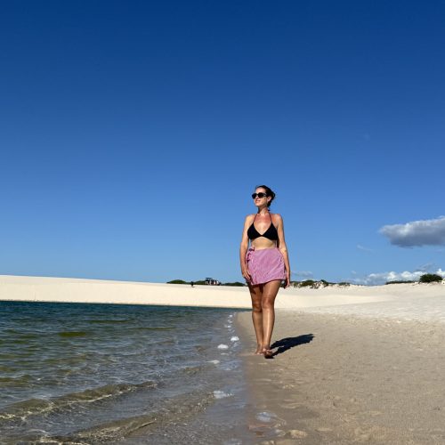 Lagoa Bonita - Saindo de Barreirinhas 2