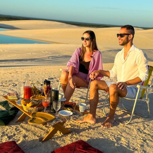 Nascer do sol com café da manhã nos Lençóis - Saindo de Barreirinhas 2